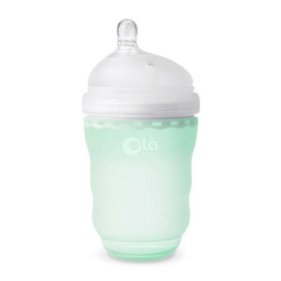 Olababy Silicone Gentle Baby Bottle - Mint - 8oz