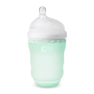 Olababy Silicone Gentle Baby Bottle - 8oz - 1 of 4