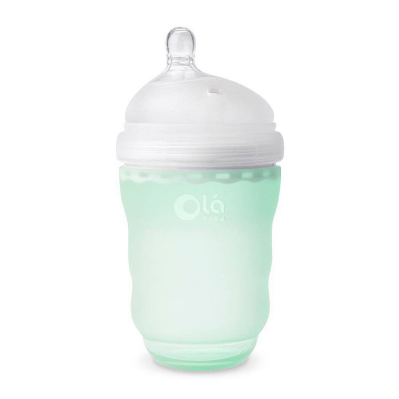 Olababy Silicone Gentle Baby Bottle - 8oz, 1 of 14