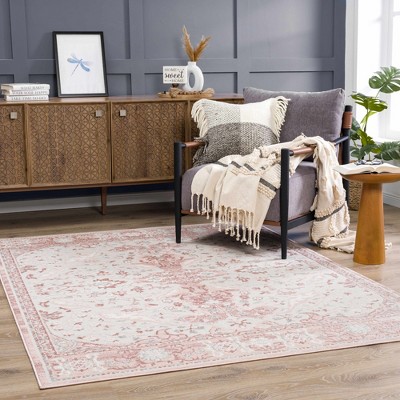 Hauteloom Zora Pink Area Rug