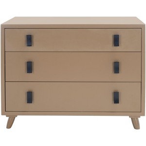Blaize 3 Drawer Chest - Safavieh - 1 of 4
