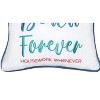 C&F Home 10" x 10" Beach Forever Small Petite  Size Accent Throw Pillow - image 3 of 3