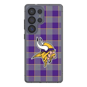 NFL NFC Teams Plaid Clear Cell Phone Case for Samsung Galaxy - 1 of 4