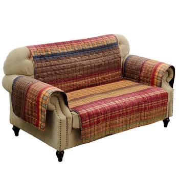 Reversible Gold Rush Furniture Protector Slipcover Red/Yellow - Greenland Home Fashions