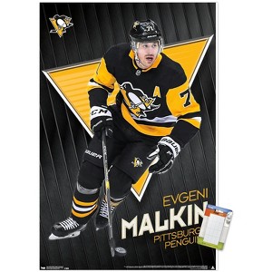 Trends International NHL Pittsburgh Penguins - Evgeni Malkin 19 Unframed Wall Poster Prints - 1 of 4