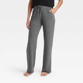 Women's Beautifully Soft Fleece Lounge Jogger Pants - Stars Above™ Charcoal  1X