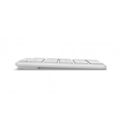 Microsoft Number Pad Glacier - Bluetooth 5.0 Connectivity - 2.4 GHz Frequency Range - Connect up to 3 devices - 1.3mm low profile key travel