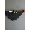 Kalalou Felt Halloween Bat Garland – Orange & Black String Banner - 4 of 4