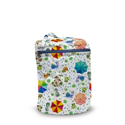 Image of Kanga Care 3D Dimensional Seam Sealed Wet Bag Mini - Sunshower Multi-color