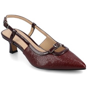 Journee Women's Padma Medium and Wide Width Pumps - 1 of 4