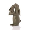 SPI Home Tender Moment Rabbits Garden Sculpture – 21-Inch Cast Aluminum Outdoor Bunny Statue in Antique Bronze - 3 of 4