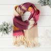Design Imports Zoey Stripe Scarf - Yellow - 2 of 4