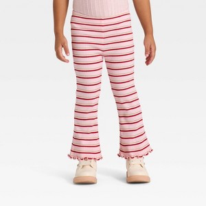 Toddler Girls' Ribbed Flare Leggings - Cat & Jack™ - 1 of 3