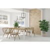 Elegant Lighting Vino 3 lights pendant in black - 2 of 4