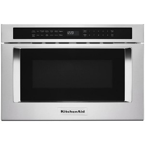 KitchenAid KMBD104GSS 1.2 Cu. Ft. Stainless Microwave Drawer - 1 of 4