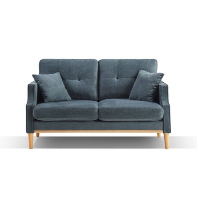 NicBex 56.7 Inch Waterproof Loveseat Sofa,2-Seat Sofa with USB Outlet for Living Room,Small Space,Office,Apartment