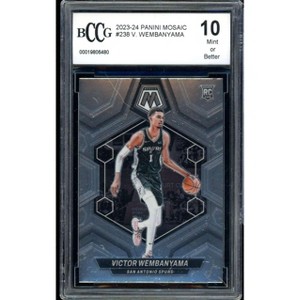 Victor Wembanyama Rookie Card 2023-24 Panini Mosaic #238 BGS BCCG