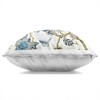 Stupell Industries Detailed Blue Floral Birds Pattern Indoor Decorative Throw Pillow, 18 x 18 - 2 of 3
