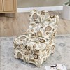 Lycvki Flannel Accent Chairs with Soft Cushion and Pillow - 4 of 4