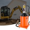 VEVOR Grease Pump, 5 Gallon 20L, Air Operated Grease Pump with 13 ft High Pressure Hose and Grease Applicator, Pneumatic Grease Bucket Pump - 2 of 4