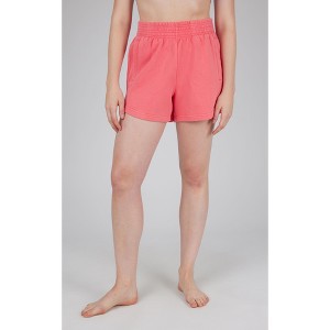 Yogalicious Womens Wash Baby Fleece Up Shore Short - 1 of 3