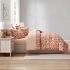Nestl Bed in a Bag, 7pc Comforter Set Biomorphic Design, Modern Comforter Sets with Sheets, Bed in a Bag Set - 2 of 4