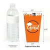 Big Dot of Happiness Orange Graduation Party Favor Popcorn Treat Boxes - Set of 12 - 2 of 4