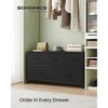 5-Drawer Fabric Dresser with Steel Frame, TV Stand Storage Organizer, 88 lb Top Load, for Bedroom Closet Entryway - 2 of 4