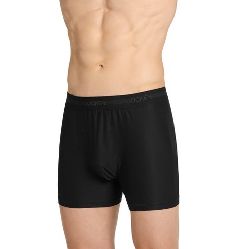 Jockey Men's Underwear Sport Outdoor Boxer Brief - 2 Pack, dark
