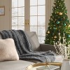 Faux Fur Throw Blanket - Threshold™ - 2 of 4