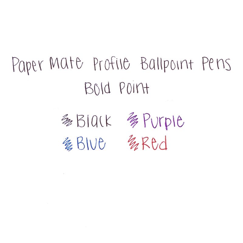 2pk Ballpoint Pens Profile 1.4mm Blue - PaperMate, 5 of 6