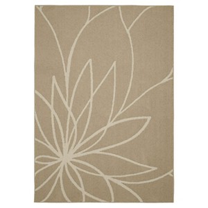 Garland Grand Floral Area Rug - Tan/Ivory (5