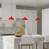 Hudson and Canal 10.75" Wide Pendant with Metal Shade - 4 of 4