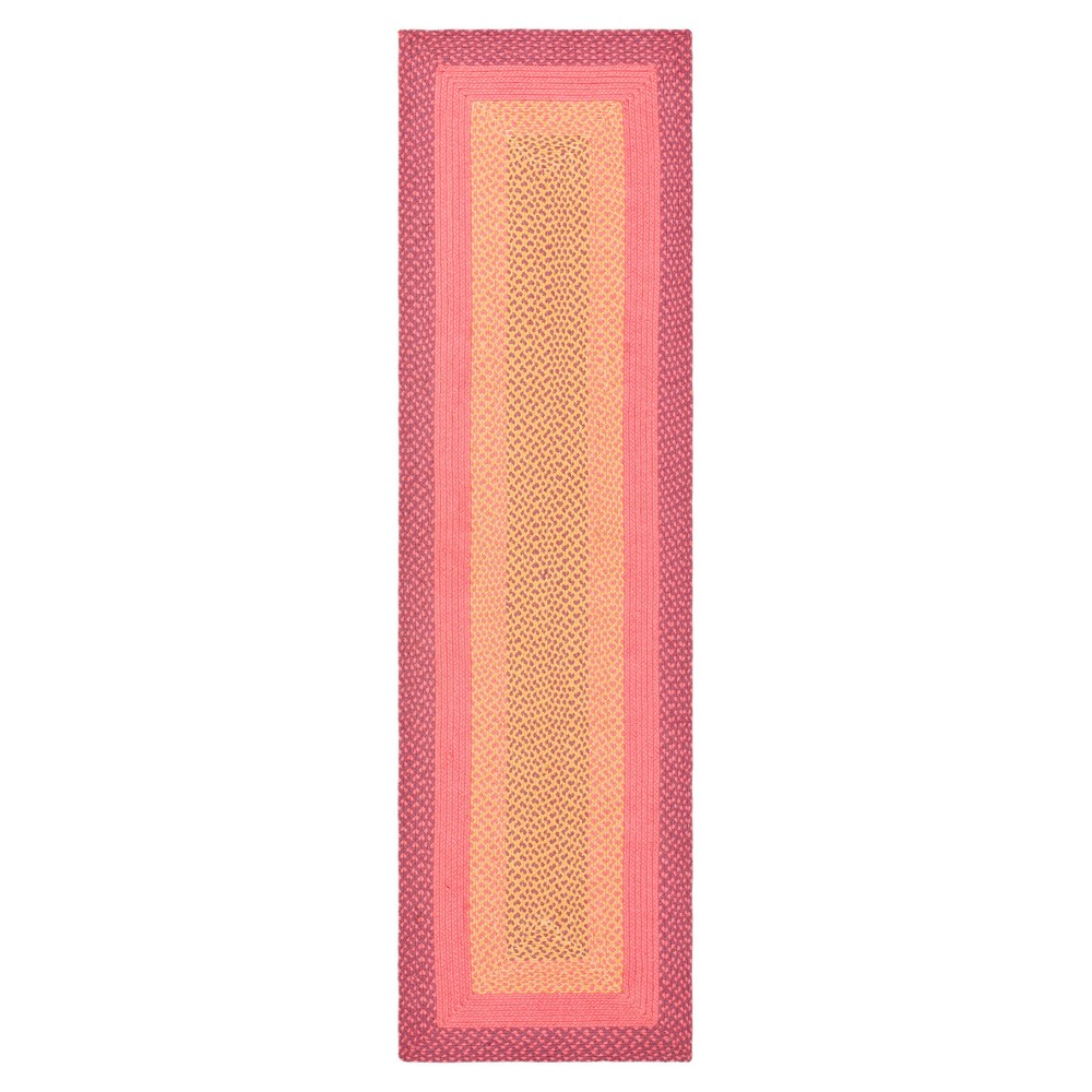 Color Block Woven Runner 2'3inx6'