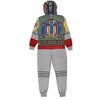 Star Wars Men's Boba Fett Hooded Costume Union Suit One-Piece Loungewear - 2 of 3