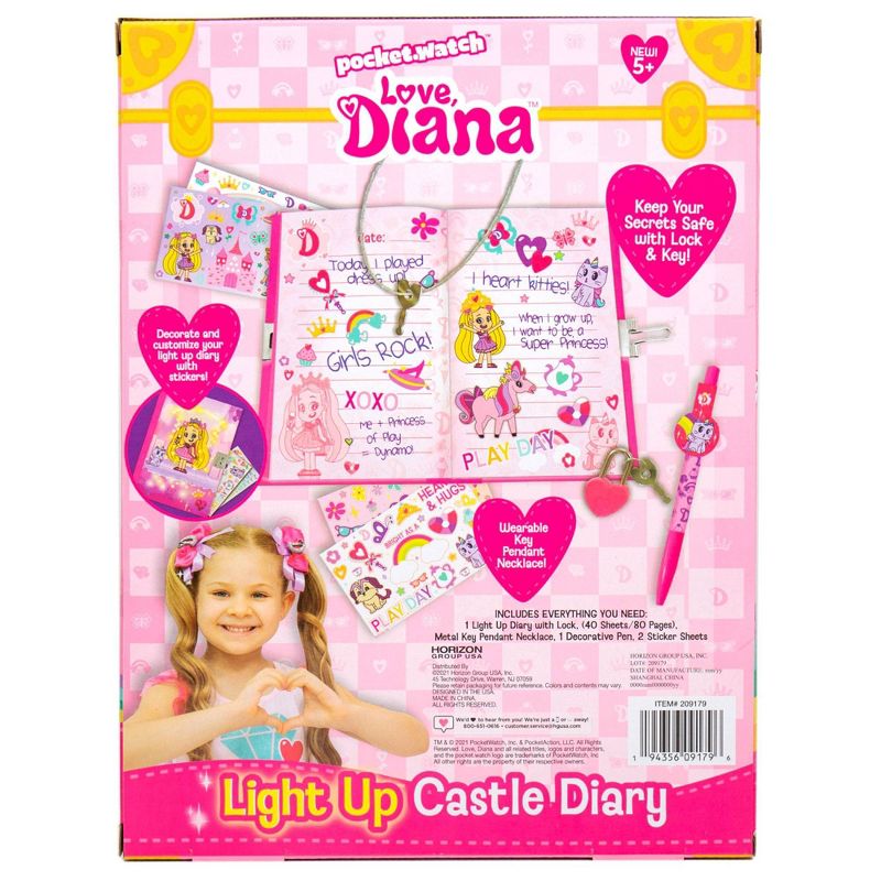 Love, Diana Light Up Castle Diary, 3 of 7