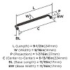 Amerock Cowrie Pull for Cabinets, Drawers, and Furniture - 3 of 4
