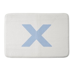Deny Designs April Lane Art Block Monogram Memory Foam Bath Mat - 1 of 4