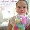Bearington Annabelle Plush Stuffed Animal Rainbow Alpaca, 12 inches - 3 of 4