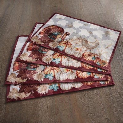 BrylaneHome Turkey Placemats