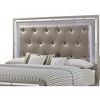 TiramisuBest Queen Bed, Champagne, Particle Board, 85x63x57 in, 120 lbs, Assembly Needed - 4 of 4