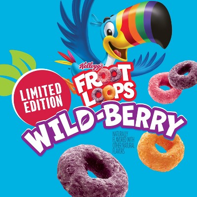 Kellogg's Froot Loops Wild Berry Breakfast Cereal - 8.6oz
