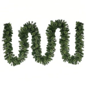 Puleo 20'x10" Tacoma Pine Artificial Christmas Garland - 1 of 4