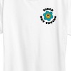 Women's - Instant Message - Tired But Trying Flower Short Sleeve Graphic T-Shirt - 2 of 4