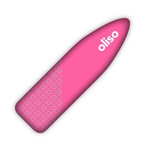 Oliso Ironing Board Cover Raspberry/Pistachio - 1 of 4