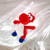 Chucks Toys Super Mario Bros. 7" Plush: Red Yoshi - 2 of 3