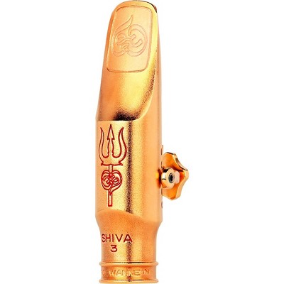 Theo Wanne SHIVA 3 Gold Tenor Saxophone Mouthpiece Level 2 7* 194744690761