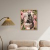 Art Remedy Raccoon Tropical Bathroom Tropical Bathroom Wall Art Framed - 2 of 4