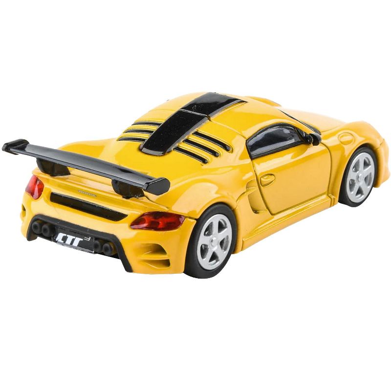 2012 RUF CTR3 Clubsport Blossom Yellow 1/64 Diecast Model Car by Paragon Models, 4 of 5