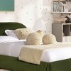 Jennifer Taylor Home Teddy 11" & 9" Round Sphere Accent Ball Throw Pillow, Set of 2, Cream Beige Faux Fur - 4 of 4
